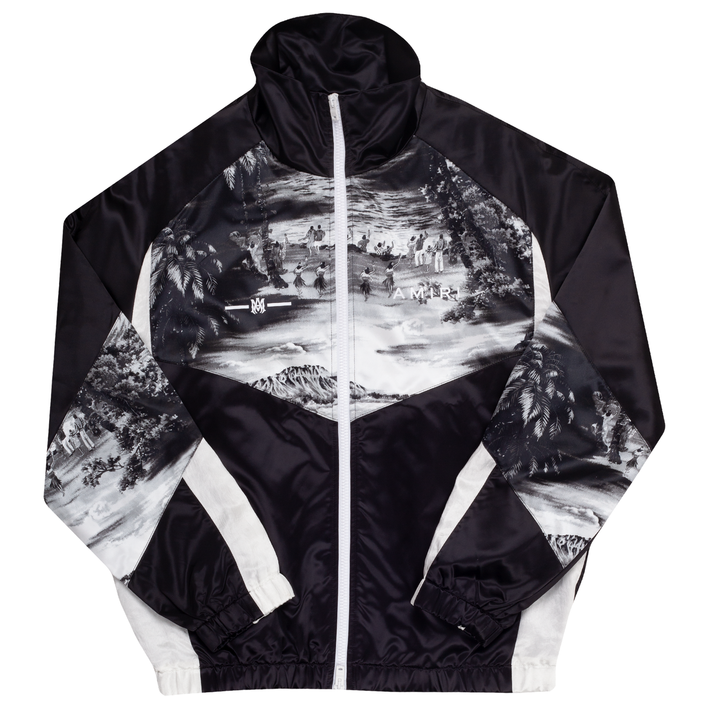 AMIRI HAWAIIAN PRINT TRACK JACKET