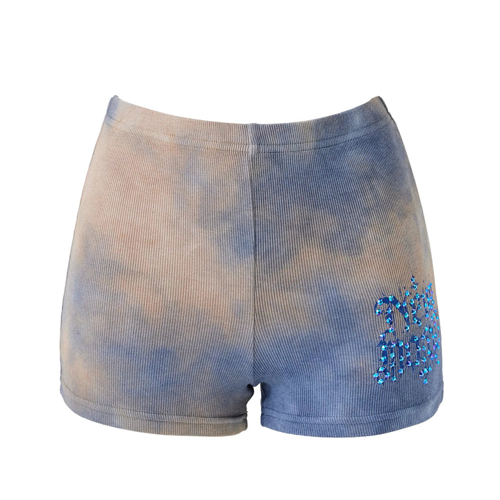 Eastie x POTN Rhinestone Souvenir Shorts