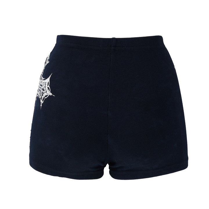 Eastie x POTN Rhinestone Souvenir Shorts