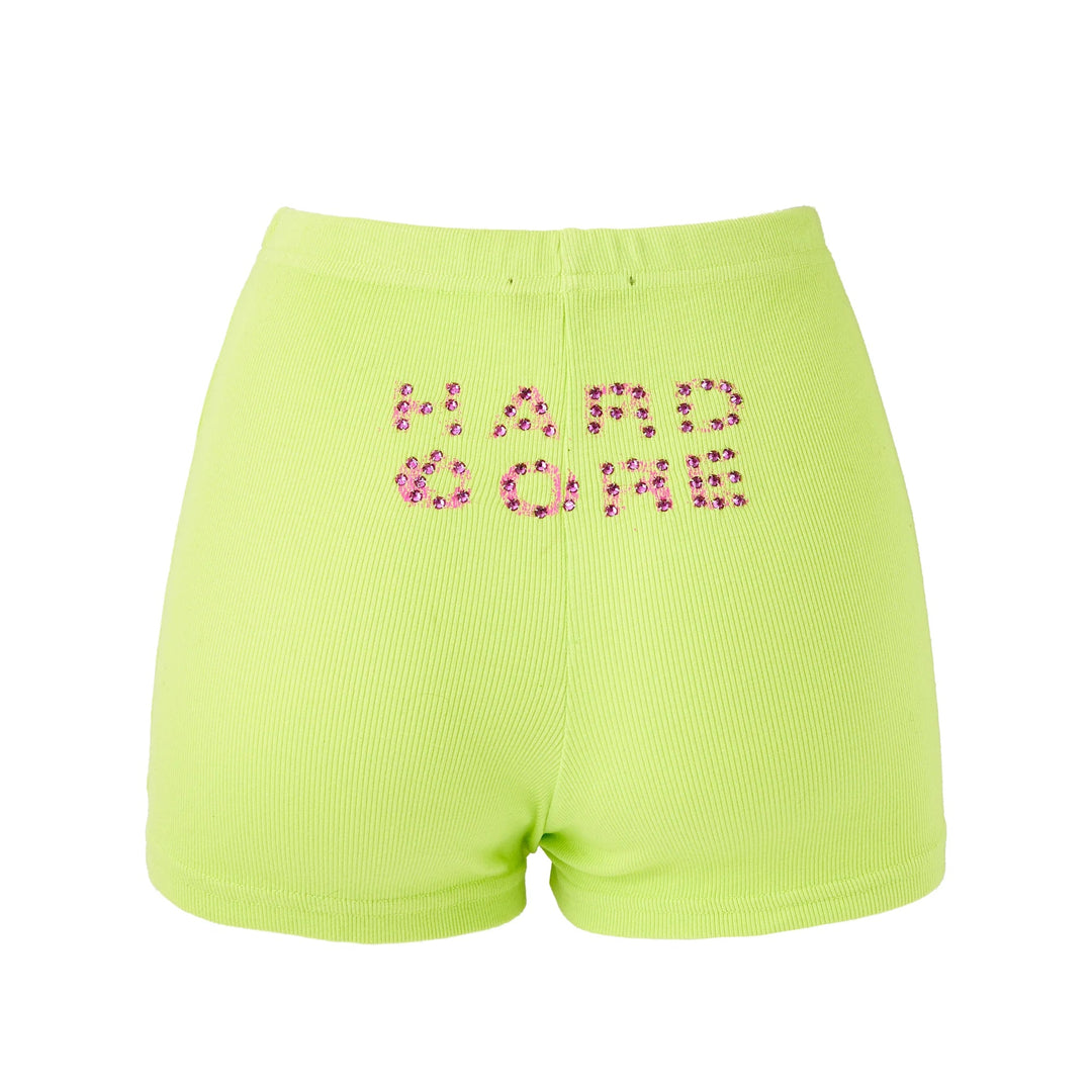 Eastie x POTN Rhinestone Souvenir Shorts