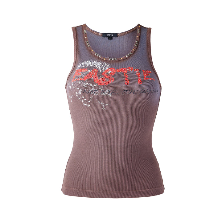 Eastie x POTN Rhinestone Souvenir Tank