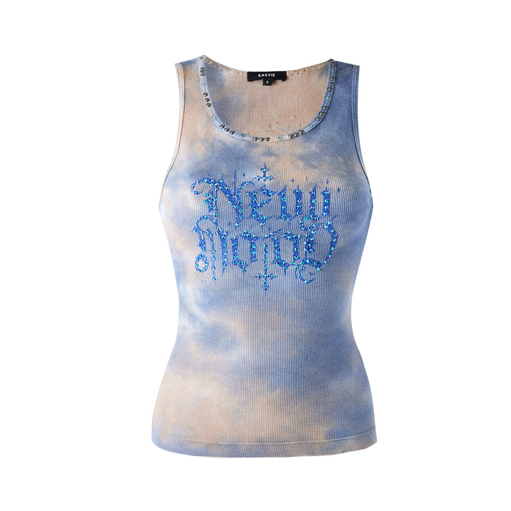 Eastie x POTN Rhinestone Souvenir Tank