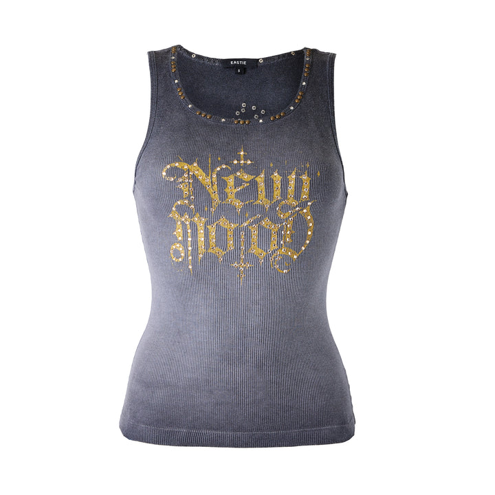 Eastie x POTN Rhinestone Souvenir Tank