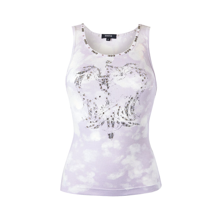 Eastie x POTN Rhinestone Souvenir Tank