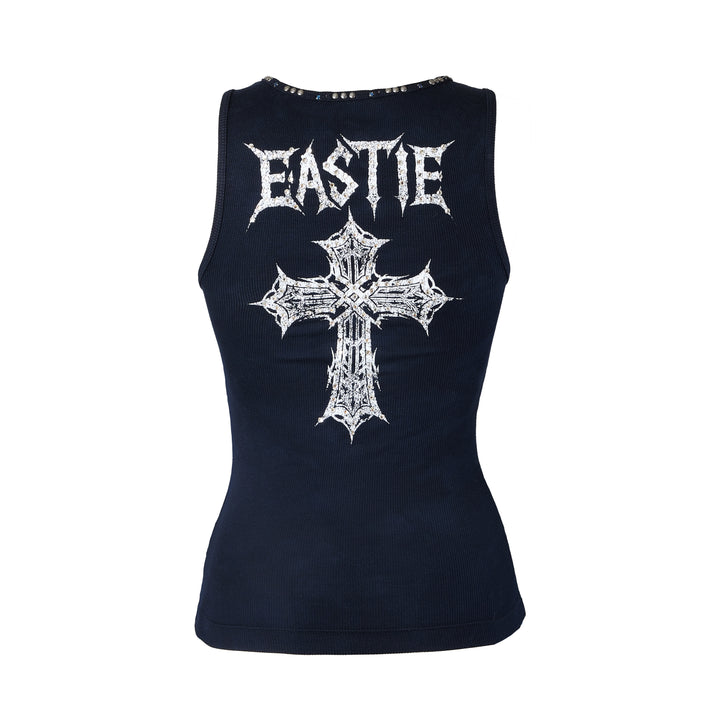 Eastie x POTN Rhinestone Souvenir Tank