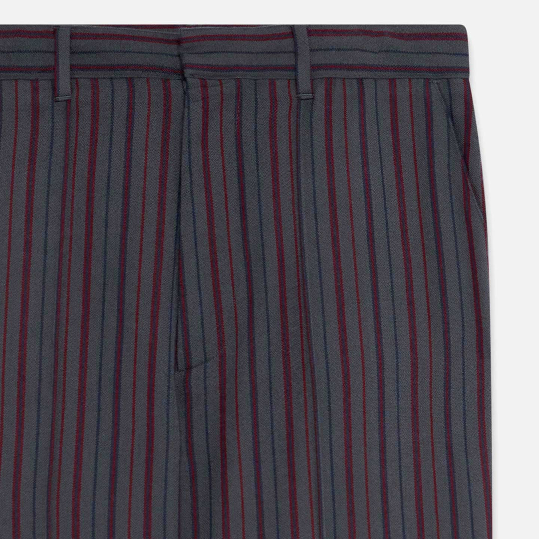 Stripe Slacker Pant