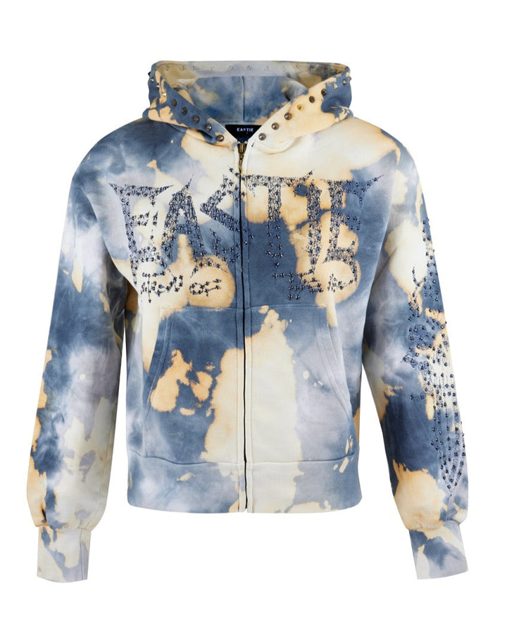 EASTIE X POTN Souvenir Zip Hoodie w/ Rhinestones