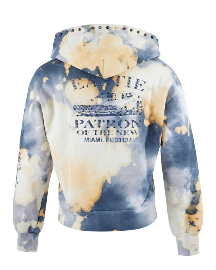 EASTIE X POTN Souvenir Zip Hoodie w/ Rhinestones