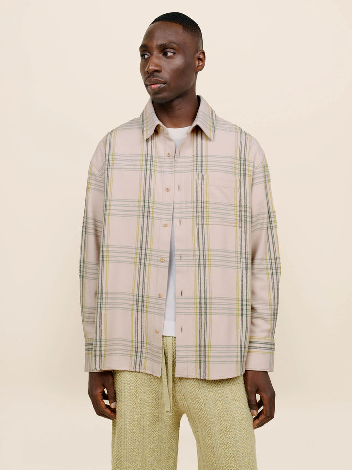 Cashlite Plaid Overshirt