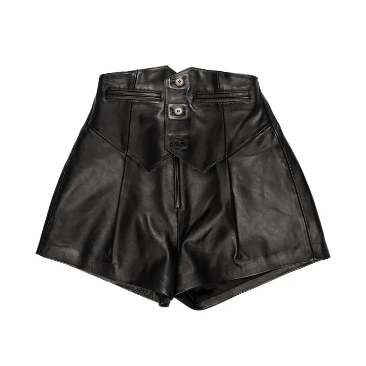 Leather Cincture Short