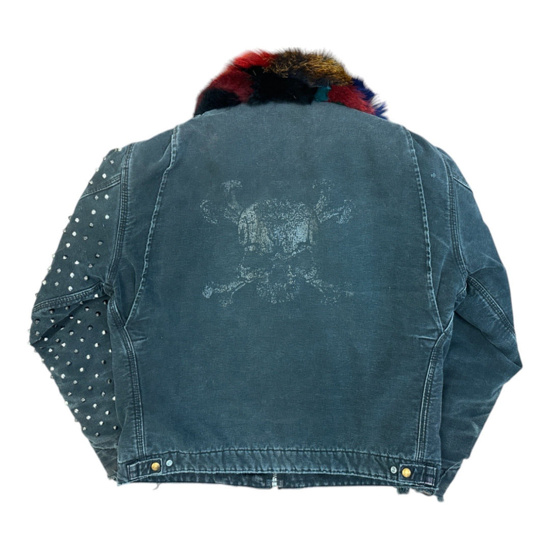 Bossi x POTN Fur-Lined Canvas Jacket