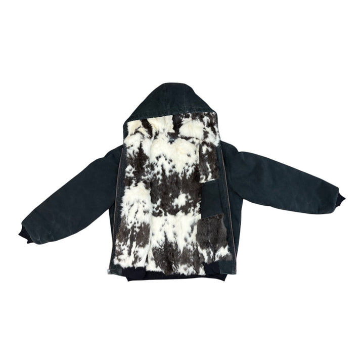 Bossi x POTN Fur-Lined Canvas Jacket