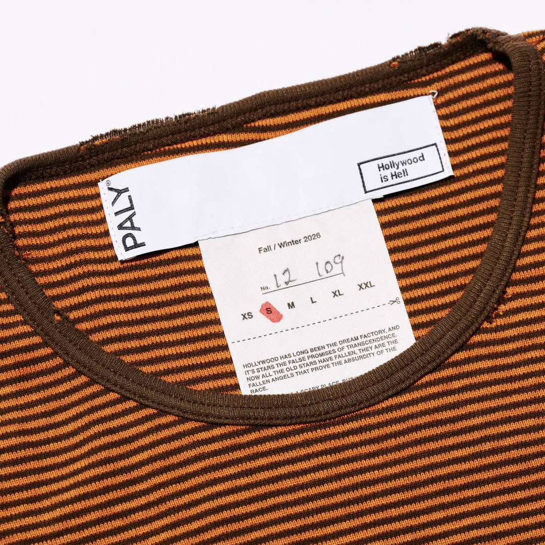 Consequence Striped L/S Knitted Tee