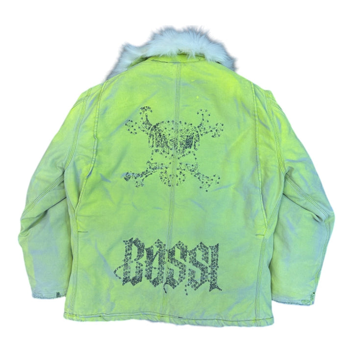 Bossi x POTN Fur-Lined Canvas Jacket