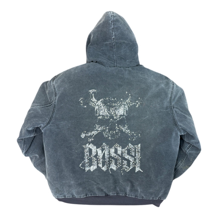 Bossi x POTN Fur-Lined Canvas Jacket