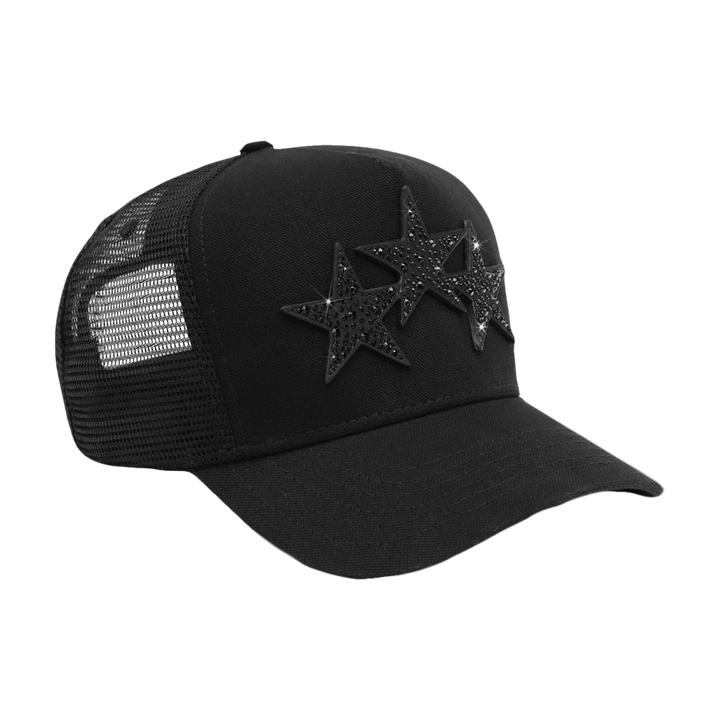 Crystal 3 Star Trucker Hat