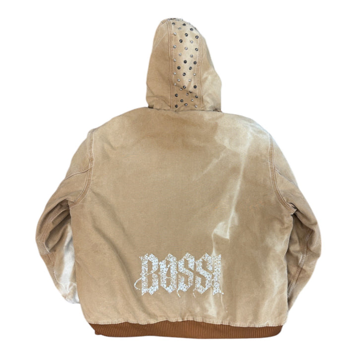 Bossi x POTN Fur-Lined Canvas Jacket