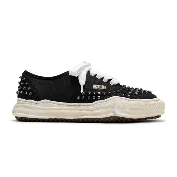 "BAKER" OG Sole Studded Canvas Low-top Sneaker