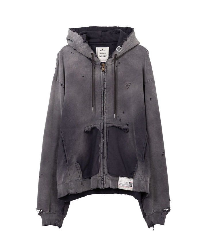 Sun Faded Like Zip-up Hoodie