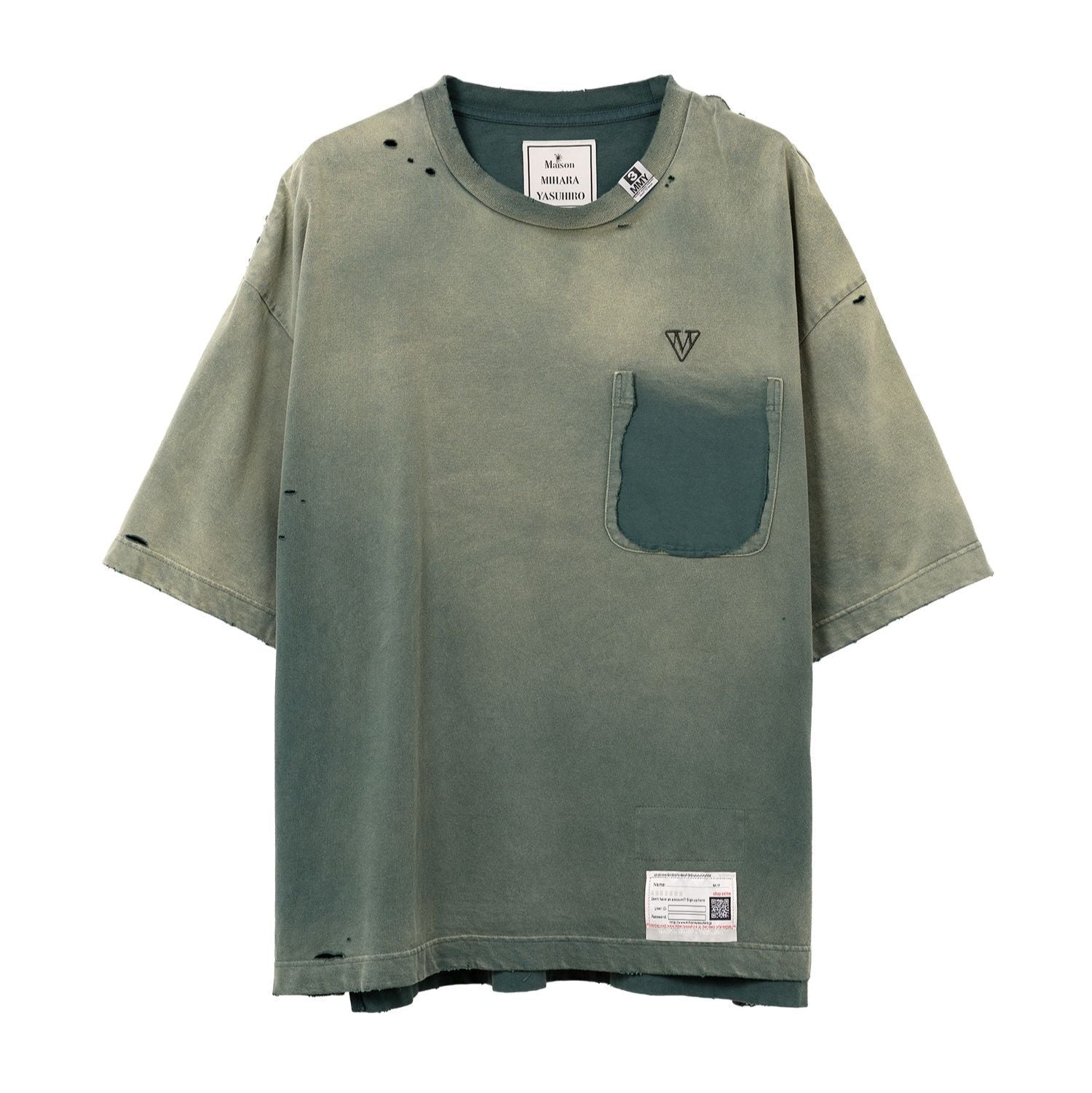 トップス MIHARAYASUHIRO Sun Faded Like T-shirt 46 Sun Faded Like T-shirt – Patron of the New