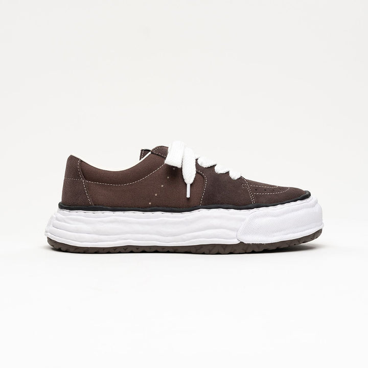 "ERIC" OG Sole Mix Material Low-top Sneaker