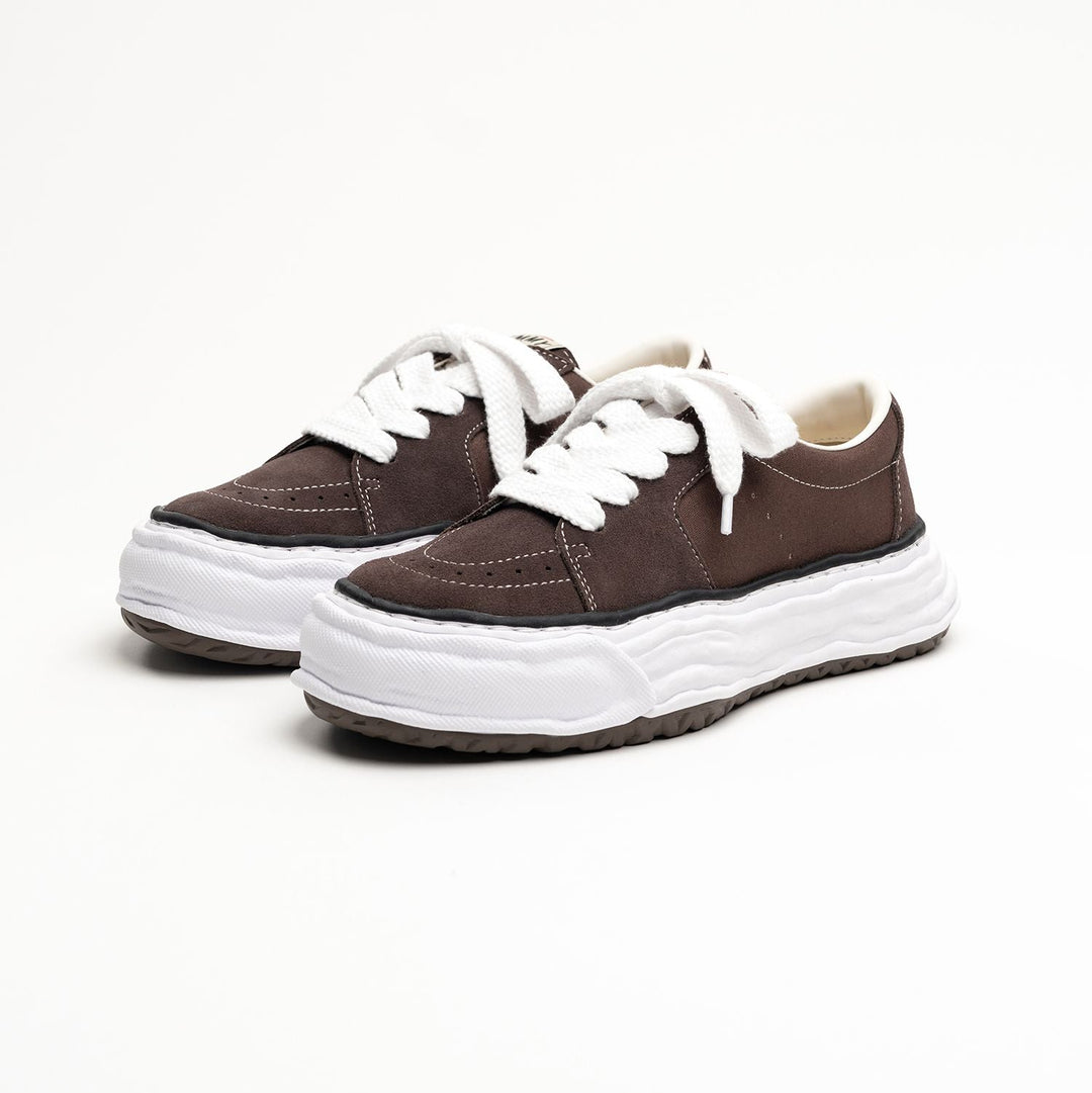 "ERIC" OG Sole Mix Material Low-top Sneaker
