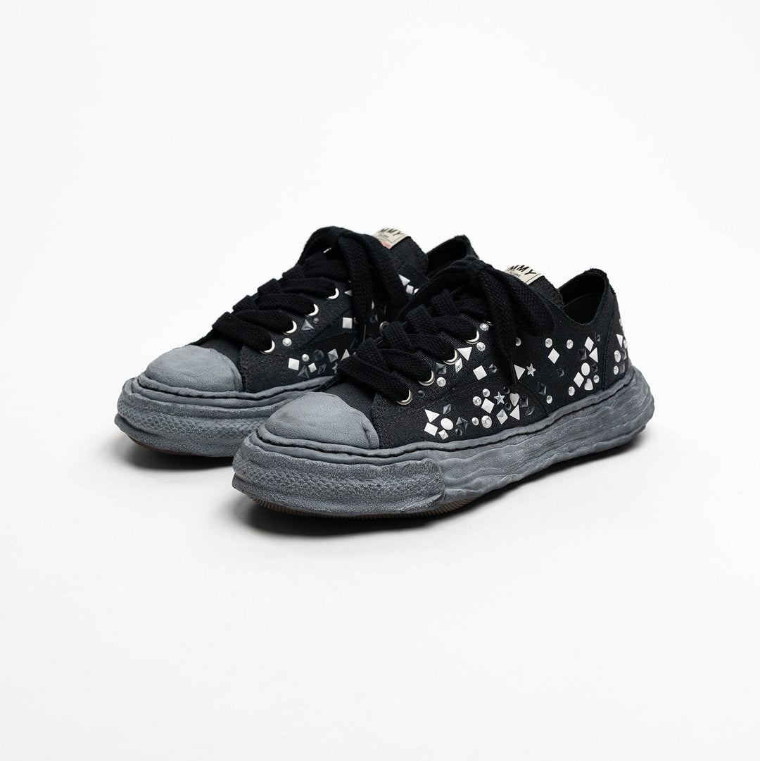 "PETERSON23" OG Sole Embellished Canvas Low-top Sneaker