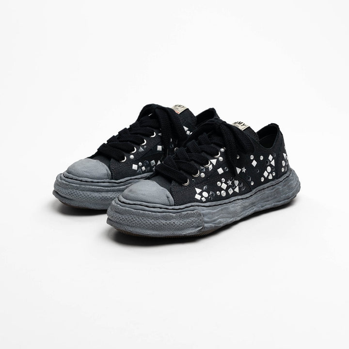 "PETERSON23" OG Sole Embellished Canvas Low-top Sneaker