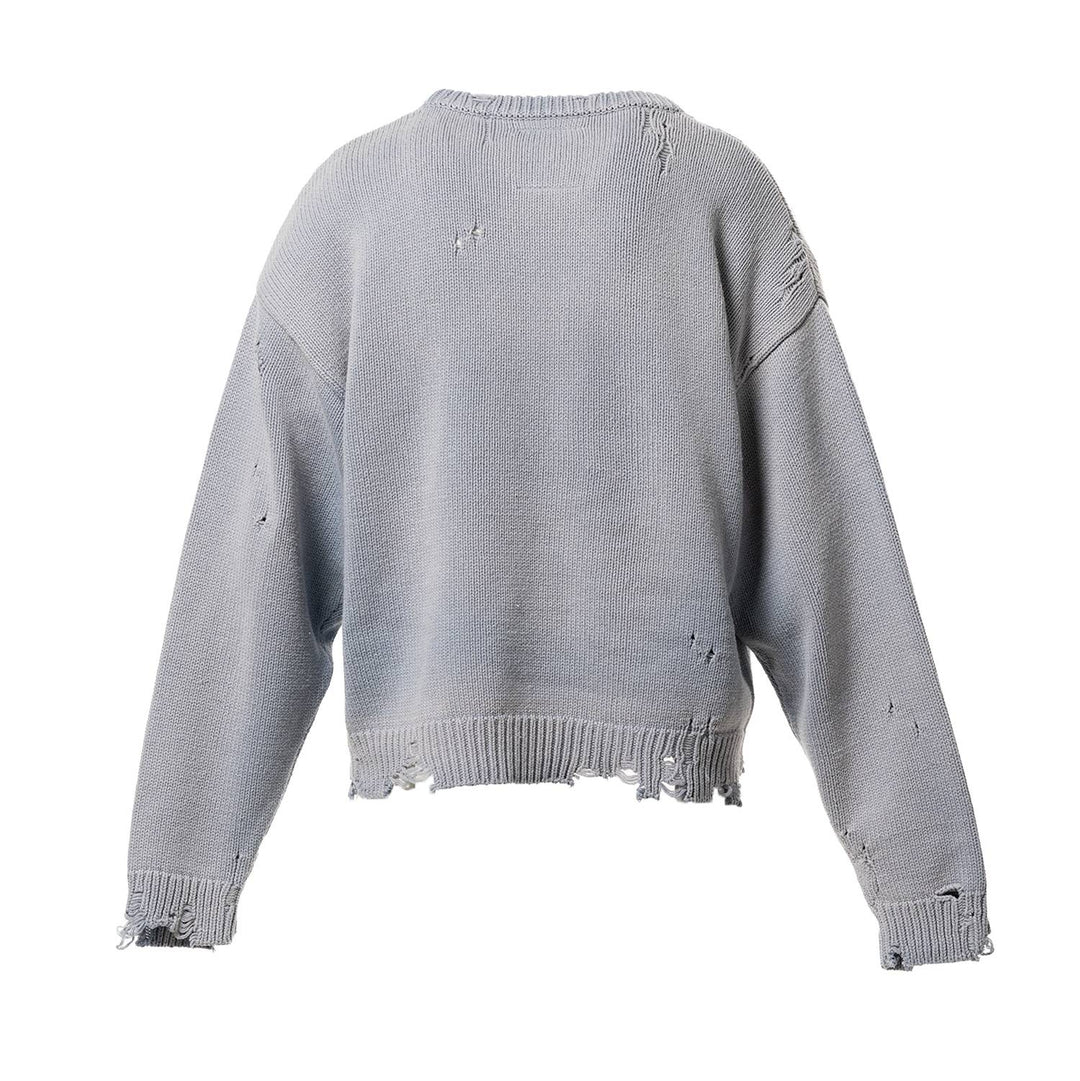 Strawberry Jacquard Knit Sweater