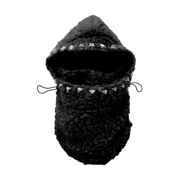 Kye Embellished Wool Sherpa Mask