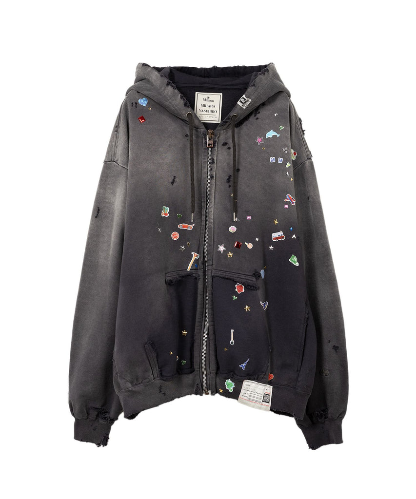 Sun Faded Like Half Zip-up Hoodie（スウェット）｜Maison