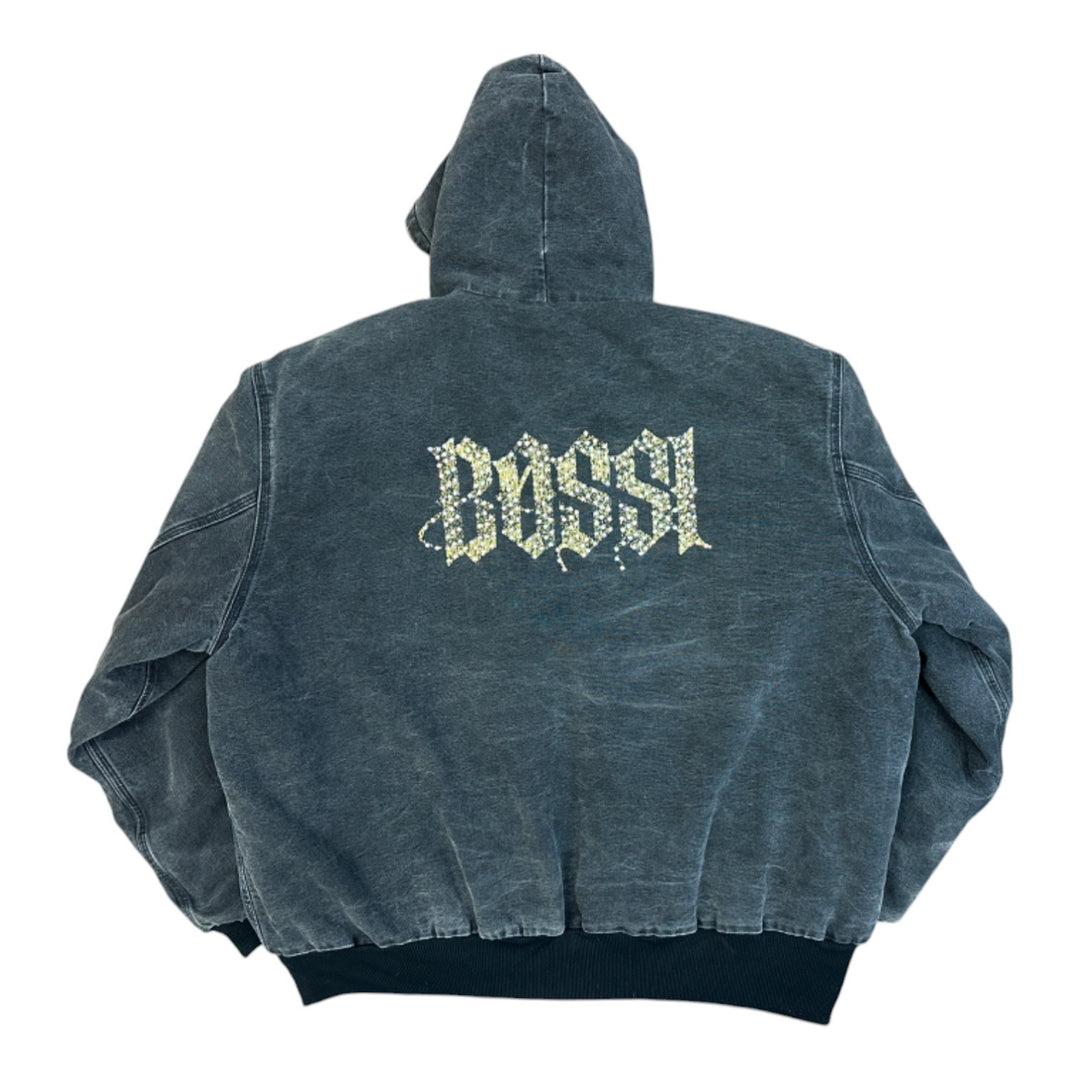 Bossi x POTN Fur-Lined Canvas Jacket