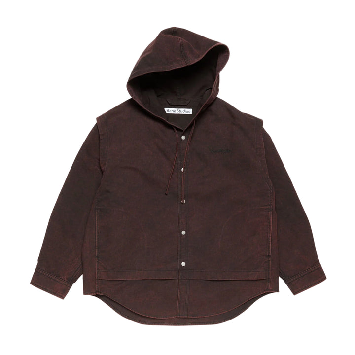 Layered Hooded Jacket