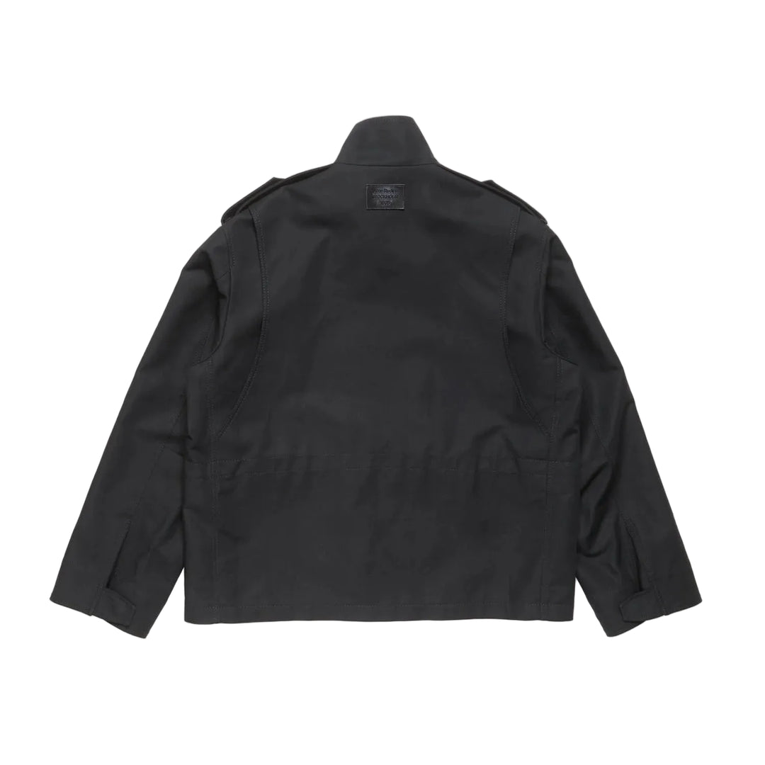 Cotton Satin Blouson Jacket
