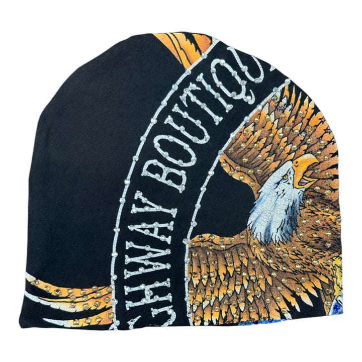 Vintage Tee Rhinestone Beanies