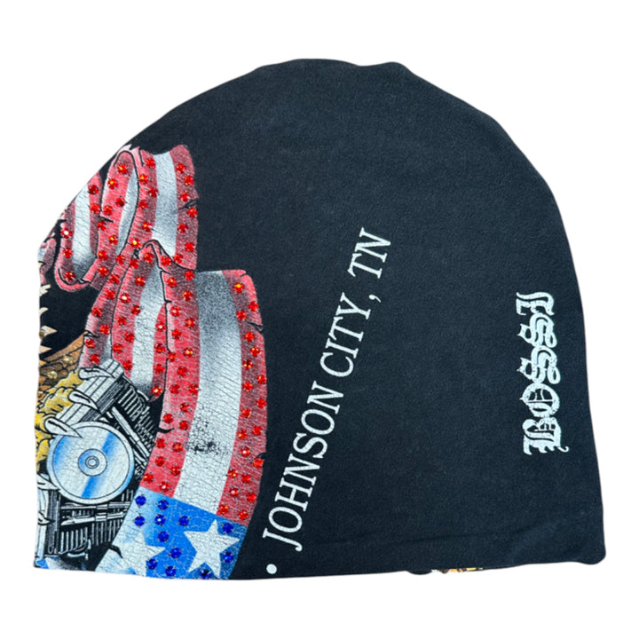Vintage Tee Rhinestone Beanies