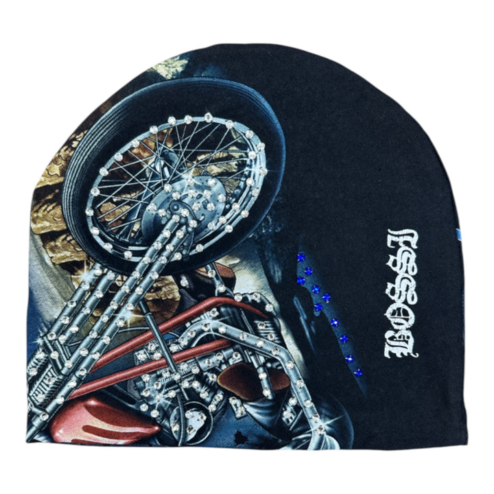Vintage Tee Rhinestone Beanies
