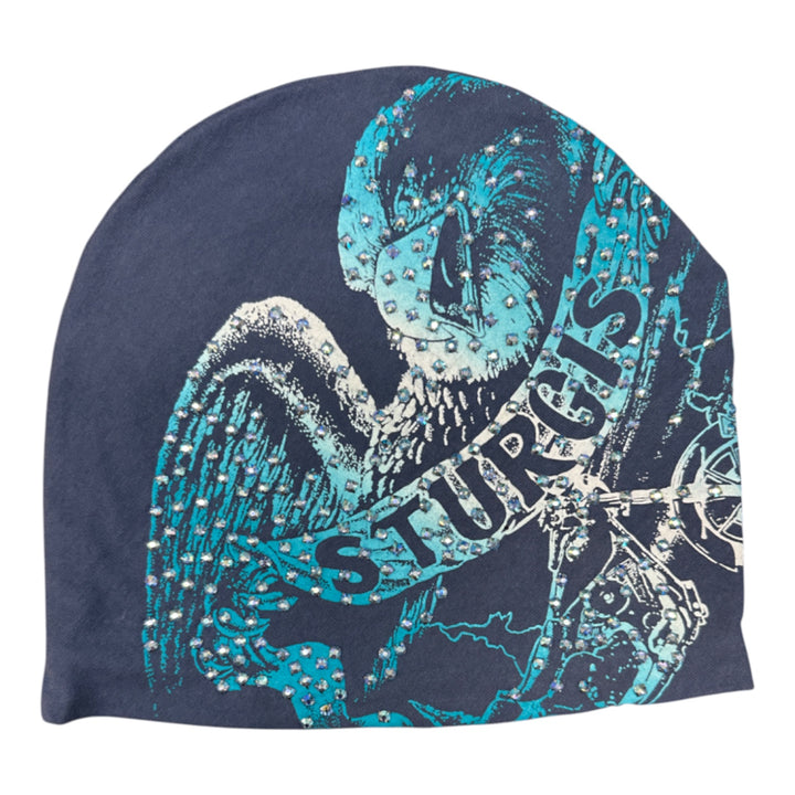 Vintage Tee Rhinestone Beanies