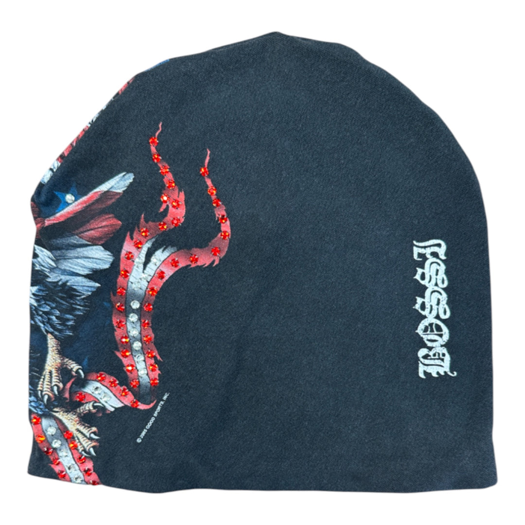 Vintage Tee Rhinestone Beanies