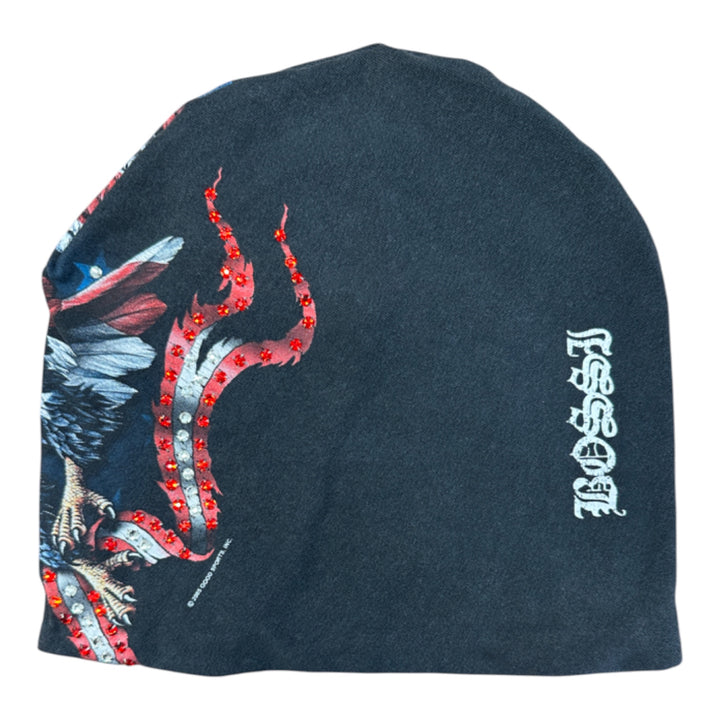 Vintage Tee Rhinestone Beanies