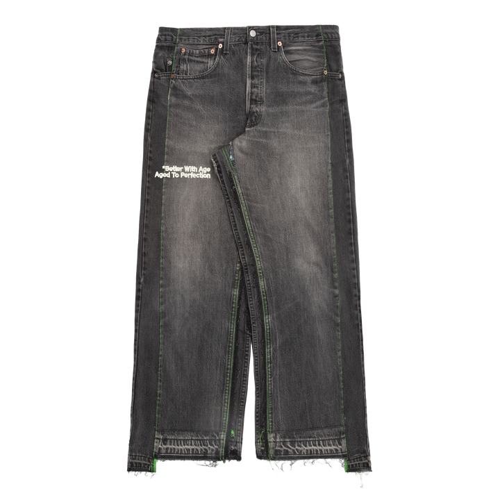 Monroe Triple-Wide Denim Trouser