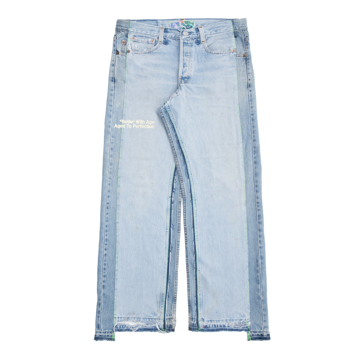 Monroe Triple-Wide Denim Trouser