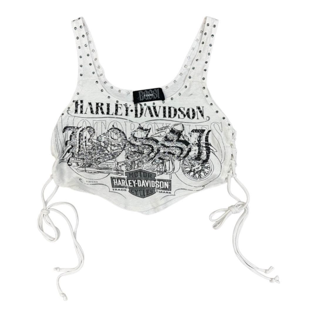 Femme Rhinestone Vintage Tees