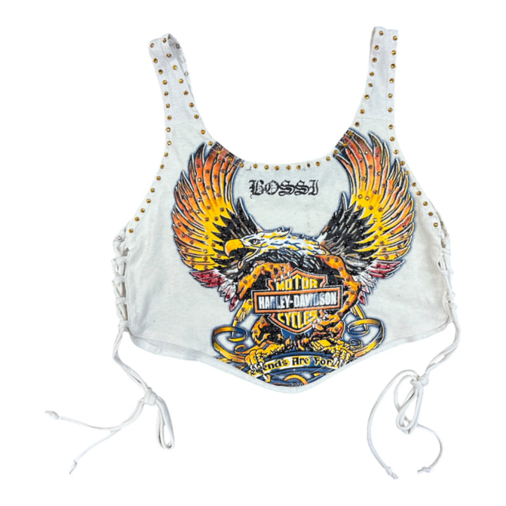 Femme Rhinestone Vintage Tees