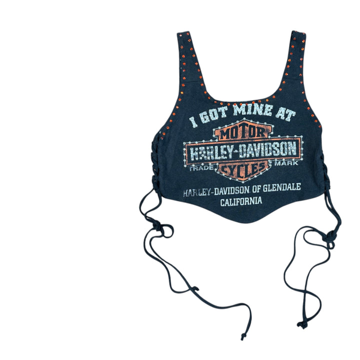 Femme Rhinestone Vintage Tees