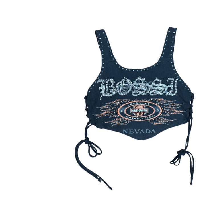 Femme Rhinestone Vintage Tees