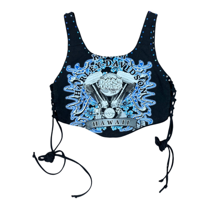 Femme Rhinestone Vintage Tees