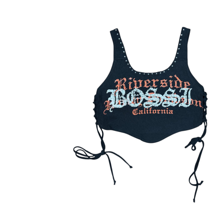 Femme Rhinestone Vintage Tees