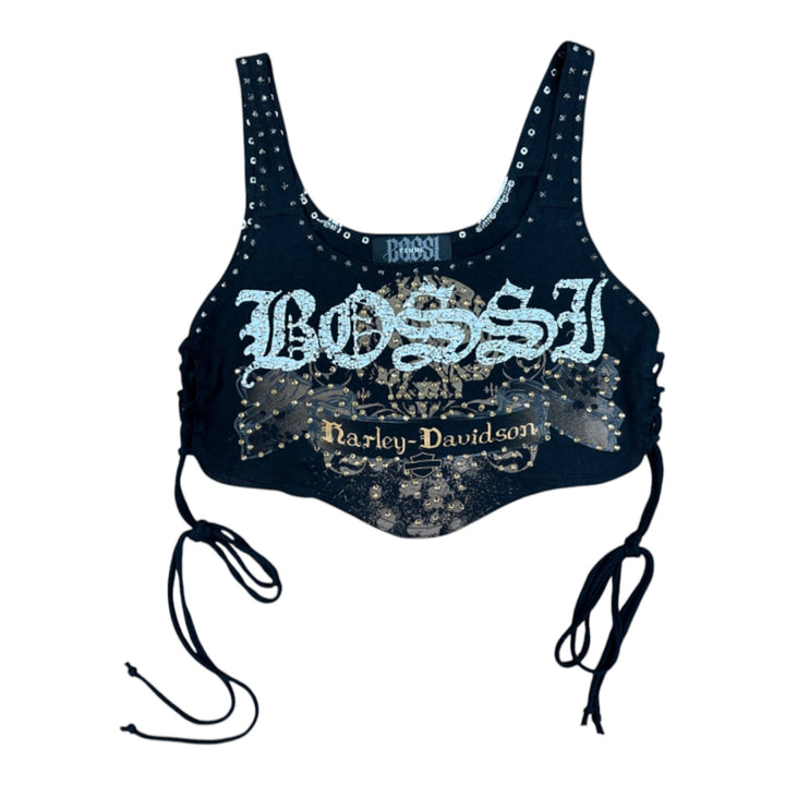 Femme Rhinestone Vintage Tees