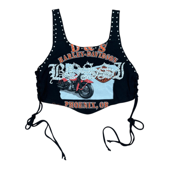 Femme Rhinestone Vintage Tees